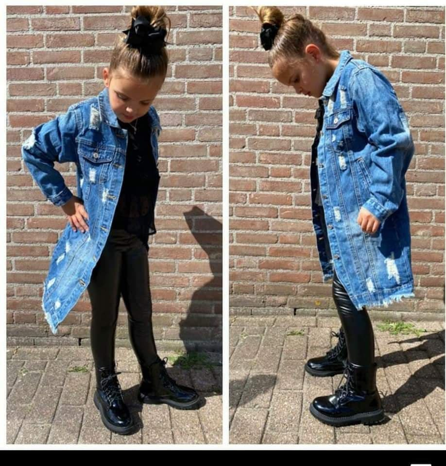Katana denim long, holes Katana denim long, holes