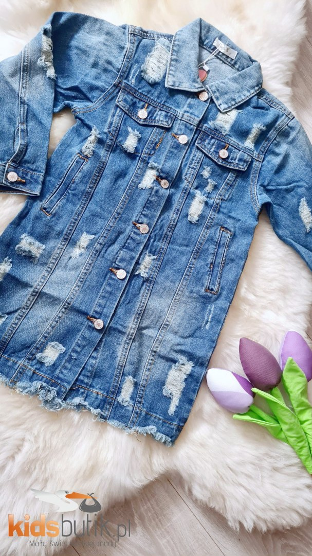 Katana denim long, holes Katana denim long, holes