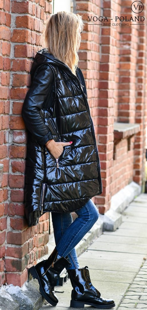 Voga VP quilted vest/sleeveless with tape and locks Voga VP quilted vest/sleeveless with tape and locks