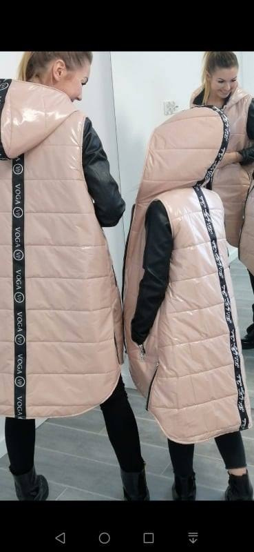 Voga VP quilted vest/sleeveless with tape and locks Voga VP quilted vest/sleeveless with tape and locks