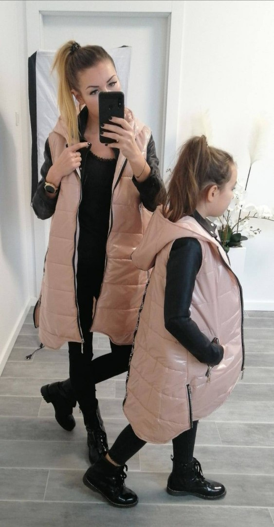 Voga VP quilted vest/sleeveless with tape and locks Voga VP quilted vest/sleeveless with tape and locks