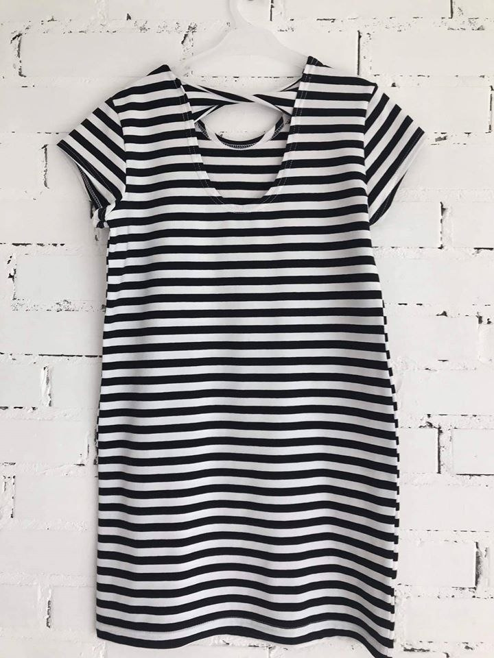 Mickey and Minnie striped dress Mickey and Minnie striped dress