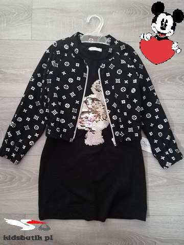 Dress with magic application GOLDEN MOUSE MINNIE Dress with magic application GOLDEN MOUSE MINNIE