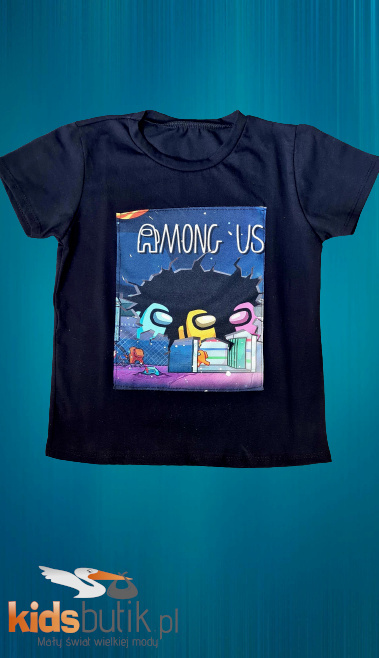 Tshirt, AMONG US T-shirt - black Tshirt, AMONG US T-shirt - black