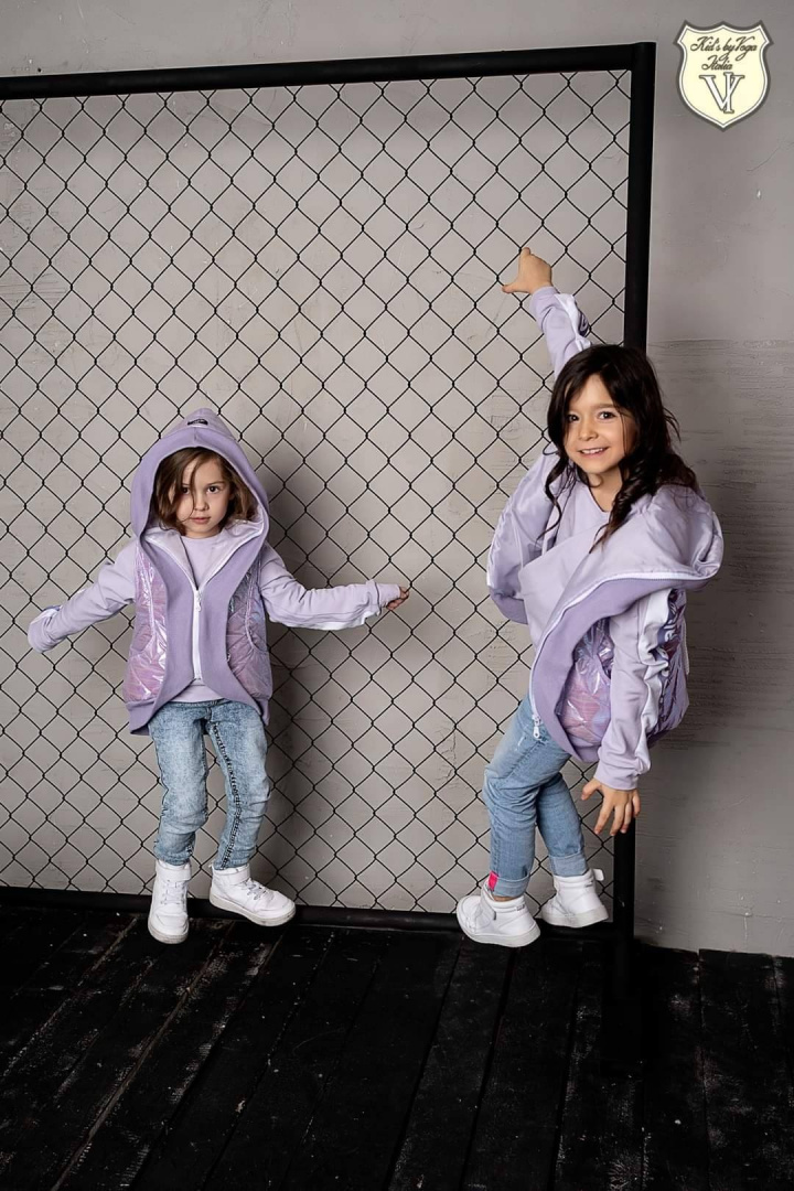 Metallic violet vest Metallic violet vest