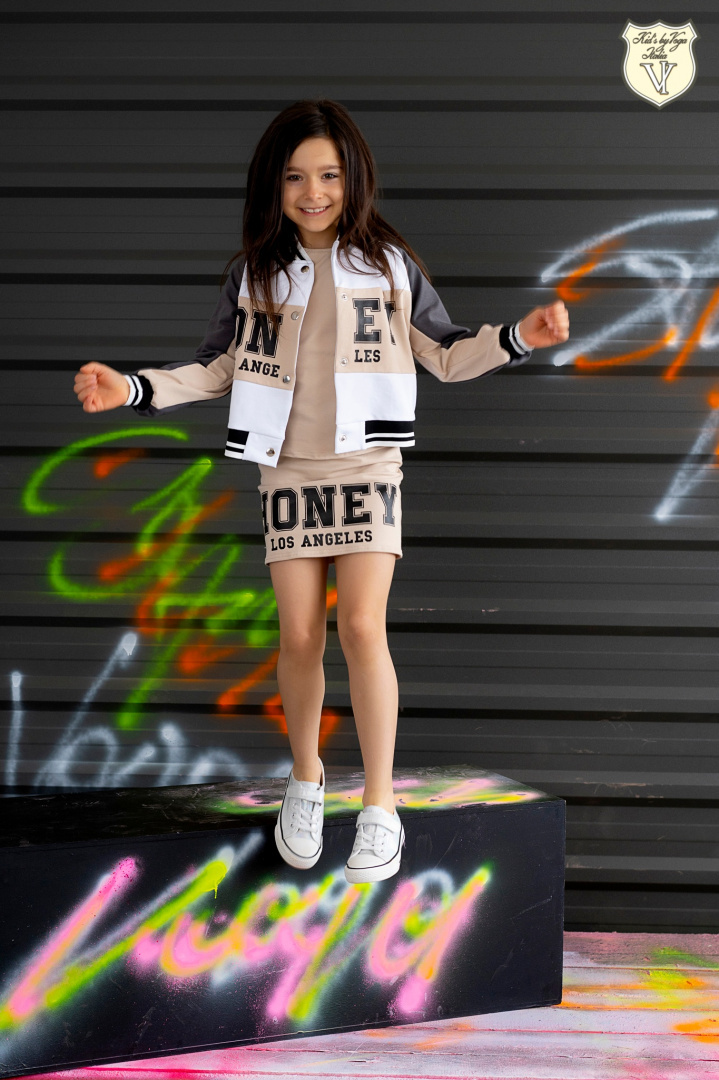 Set of 2in1 HONEY bomber and skirt Set of 2in1 HONEY bomber and skirt