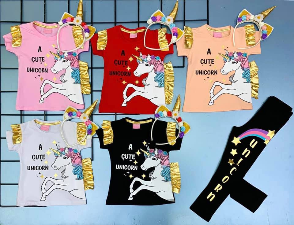 Set 3in1 UNICORN - UNICORN with a headband - pink Set 3in1 UNICORN - UNICORN with a headband - pink