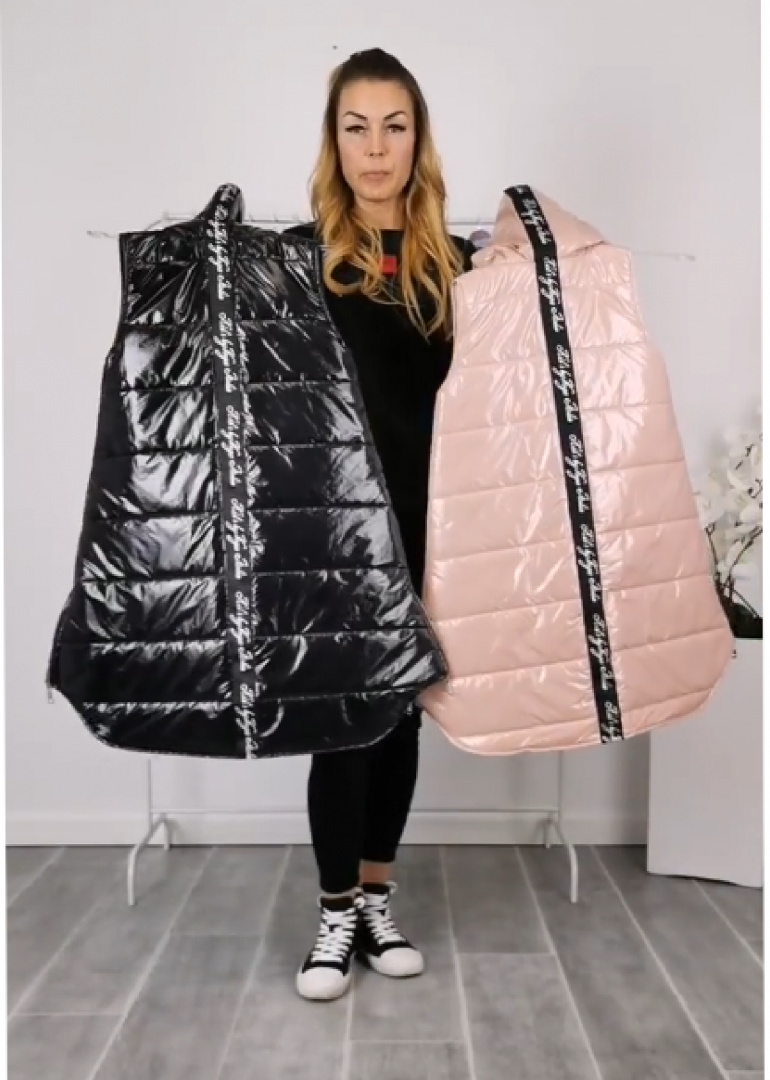 Voga VP quilted vest/sleeveless with tape and locks Voga VP quilted vest/sleeveless with tape and locks