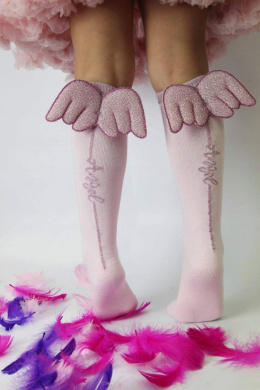 Angel hamstrings, Angels, 3D Wings - pink