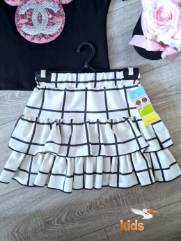 Skirt grille 2 RUFFLES - white