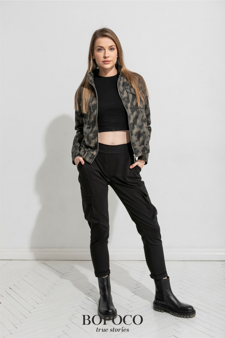 Militia pants with pockets - classic black Militia pants with pockets - classic black
