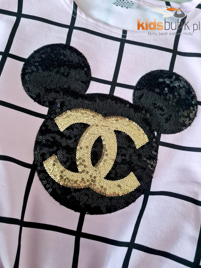 Chanelka sequin dress Mickey Mouse - pink Chanelka sequin dress Mickey Mouse - pink