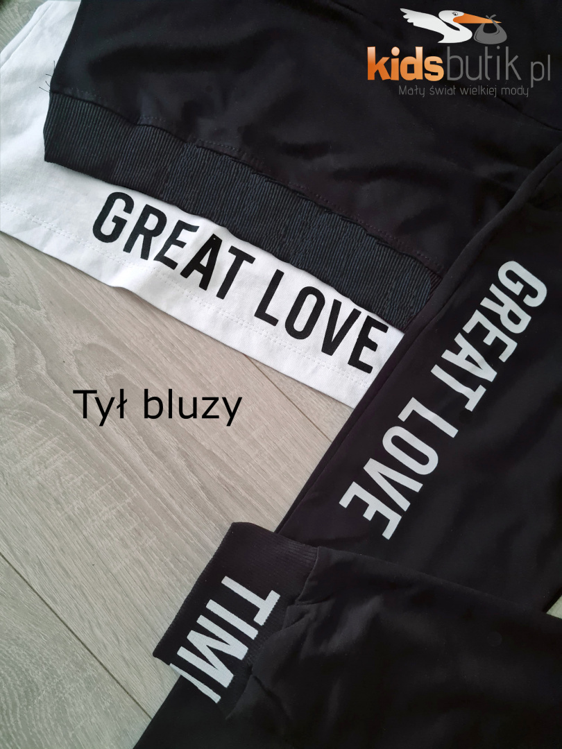 GOOD THINGS TAKE TIME tracksuit set - black GOOD THINGS TAKE TIME tracksuit set - black