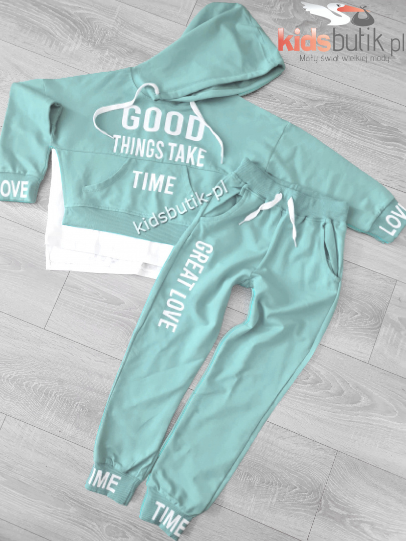 GOOD THINGS TAKE TIME tracksuit set - mint GOOD THINGS TAKE TIME tracksuit set - mint