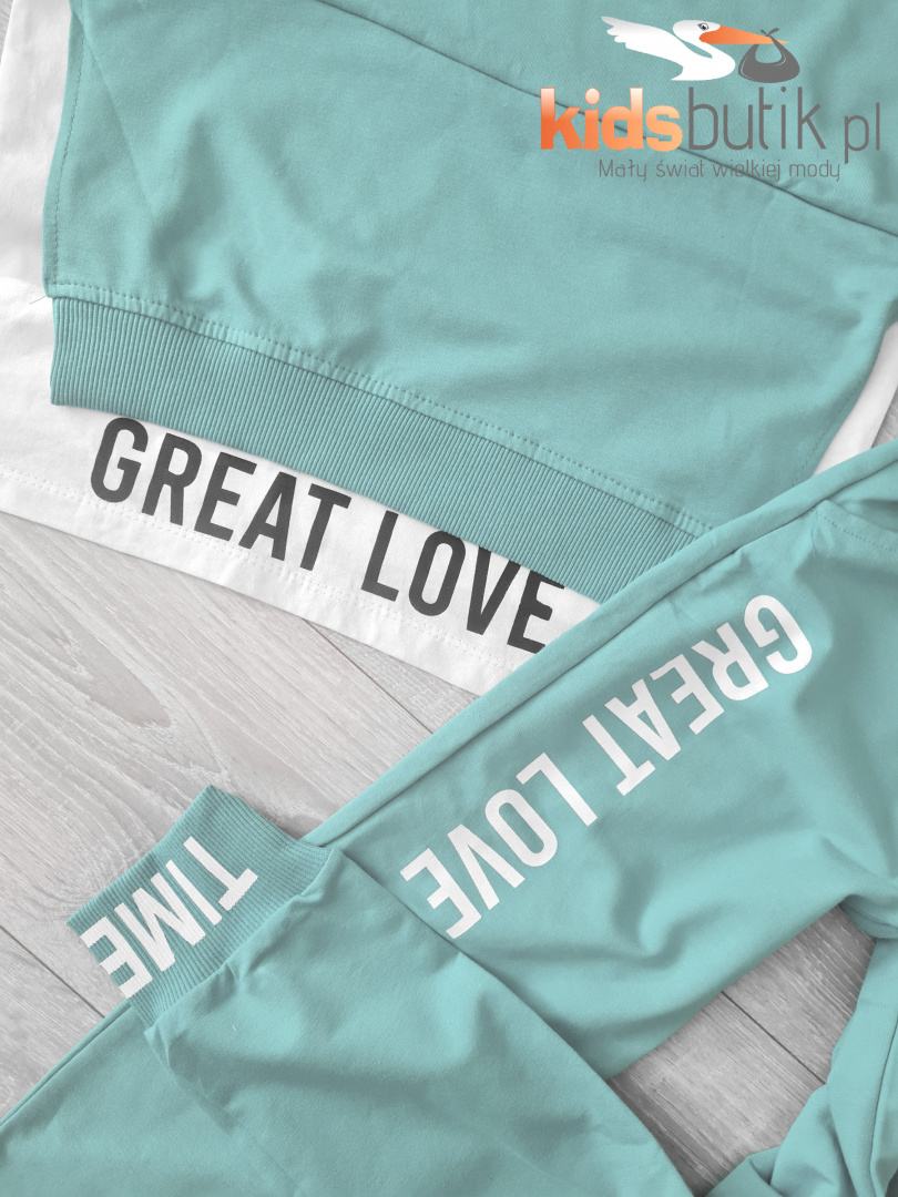 GOOD THINGS TAKE TIME tracksuit set - mint GOOD THINGS TAKE TIME tracksuit set - mint