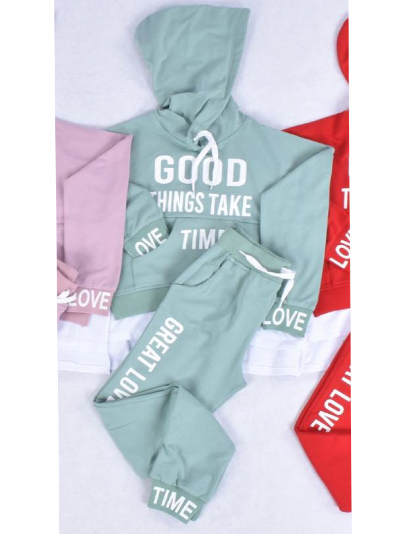 GOOD THINGS TAKE TIME tracksuit set - mint GOOD THINGS TAKE TIME tracksuit set - mint