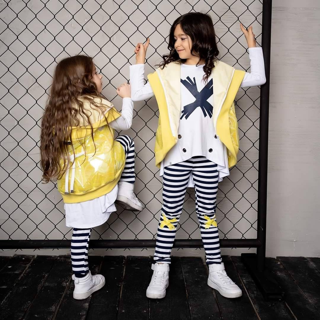 Set X - tunic and striped leggings Set X - tunic and striped leggings