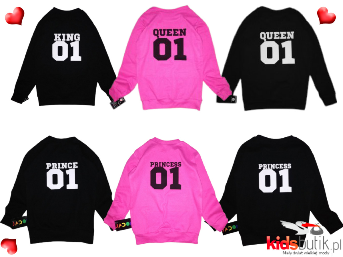 Sweatshirt PRINCESS 01 for DAUGHTERS of roses Sweatshirt PRINCESS 01 for DAUGHTERS of roses