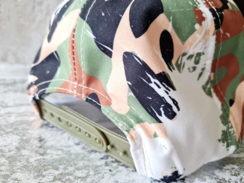 Czapka z daszkiem i regulacją NY Military Moro - khaki, brąz Czapka z daszkiem i regulacją NY Military Moro - khaki, brąz