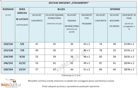 Dres sportowy STRAWBERRY L.O.V.E lampas, napy - róż Dres sportowy STRAWBERRY L.O.V.E lampas, napy - róż