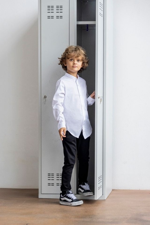 Elegancko sportowy czarny garnitur WOLF mashMNIE Elegancko sportowy czarny garnitur WOLF mashMNIE