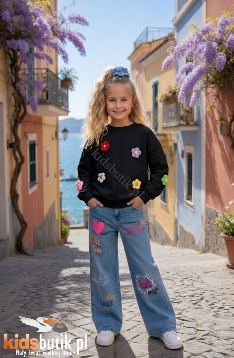 Bluza Kwiatki 3d