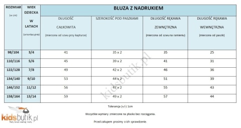 Bluza PINK GLAM DOLL z doszywanymi kokardkami i ściągaczami