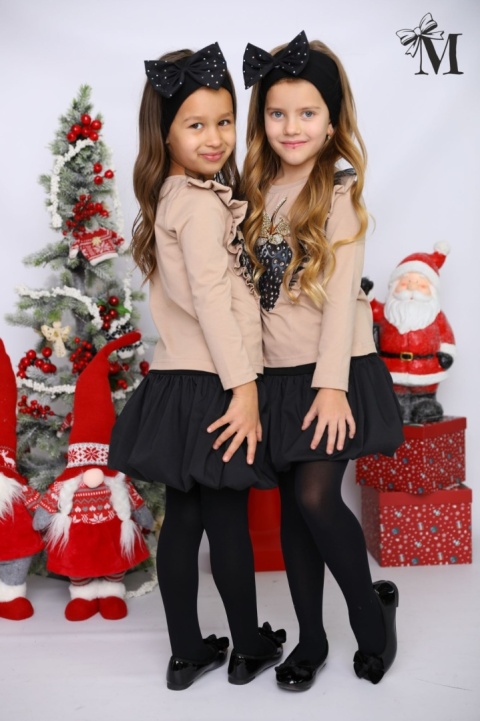 Bluzka Truskawka Glamour z falbankami