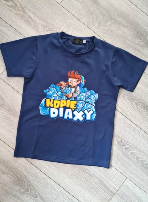 Bluzka z krótkim rękawem Wojanek Kopie Diaxy - granat