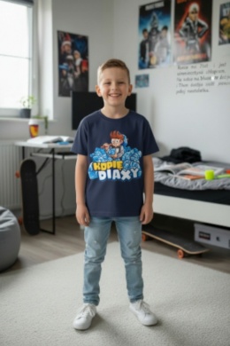 Bluzka z krótkim rękawem Wojanek Kopie Diaxy - granat