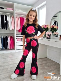 Cropp top Rose Chic - czarny