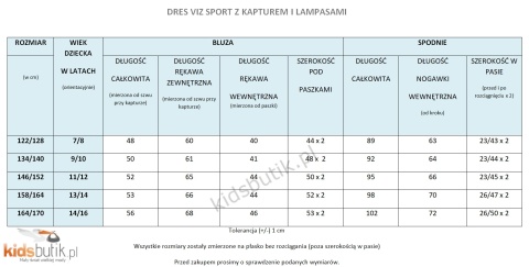 Dres sportowy z kapturem VIZ SPORT lampasy - czarny Dres sportowy z kapturem VIZ SPORT lampasy - czarny