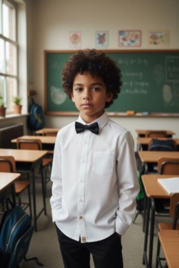 Elegancka, gładka, biała koszula z długim rękawem i ozdobną taśmą