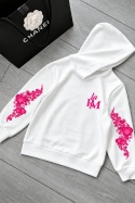 Bluza z kapturem HEART TATTOO - biała