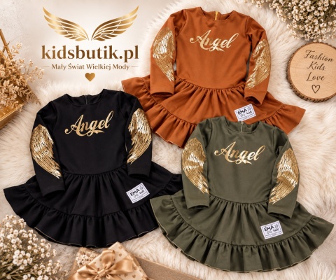 Sukienka ANGEL - khaki