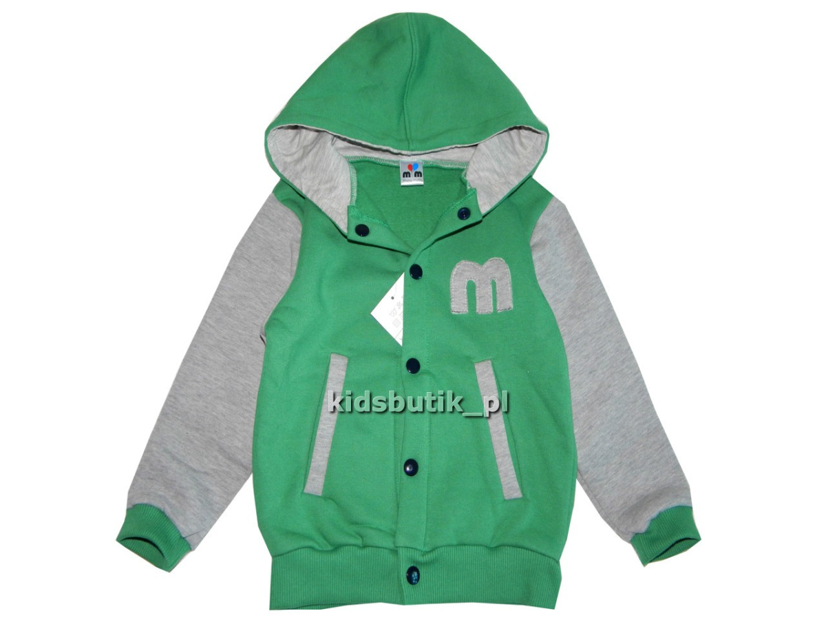 Bejsbolówka- ciepła bluza kurtka dresowa Bejsbolówka- ciepła bluza kurtka dresowa