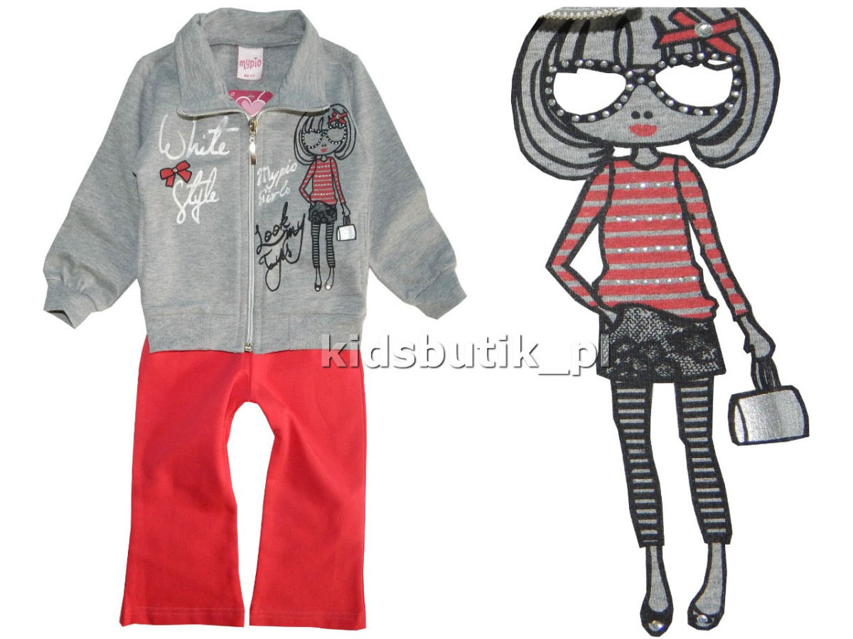Dres GIRLS STYLE - kryształki Dres GIRLS STYLE - kryształki