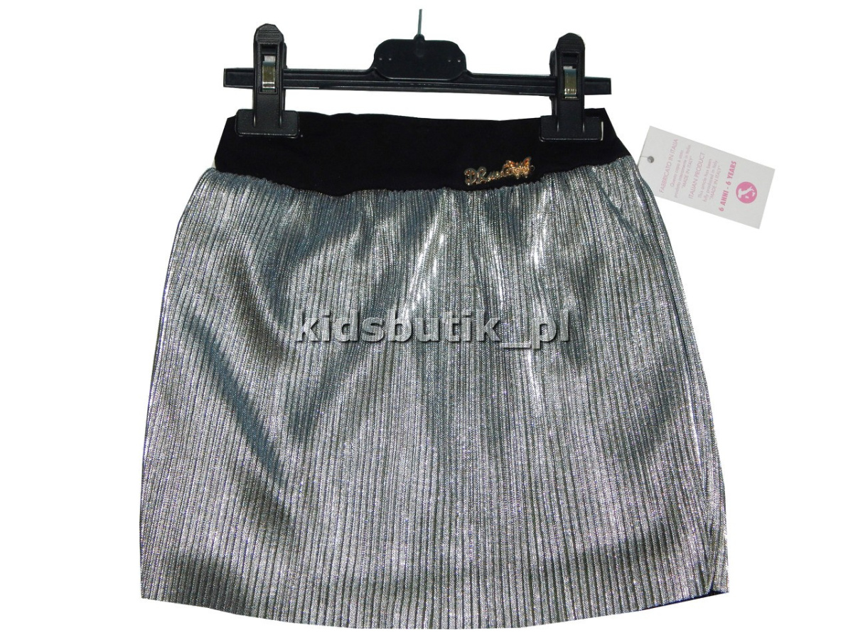 Ribbed silver skirt Ribbed silver skirt