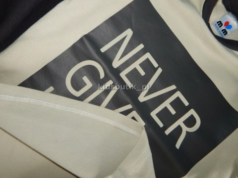NEVER GIVE UP - oryginalny tshirt z nadrukiem NEVER GIVE UP - oryginalny tshirt z nadrukiem
