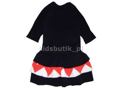 Stylish ZIGZAG dress with frills Stylish ZIGZAG dress with frills