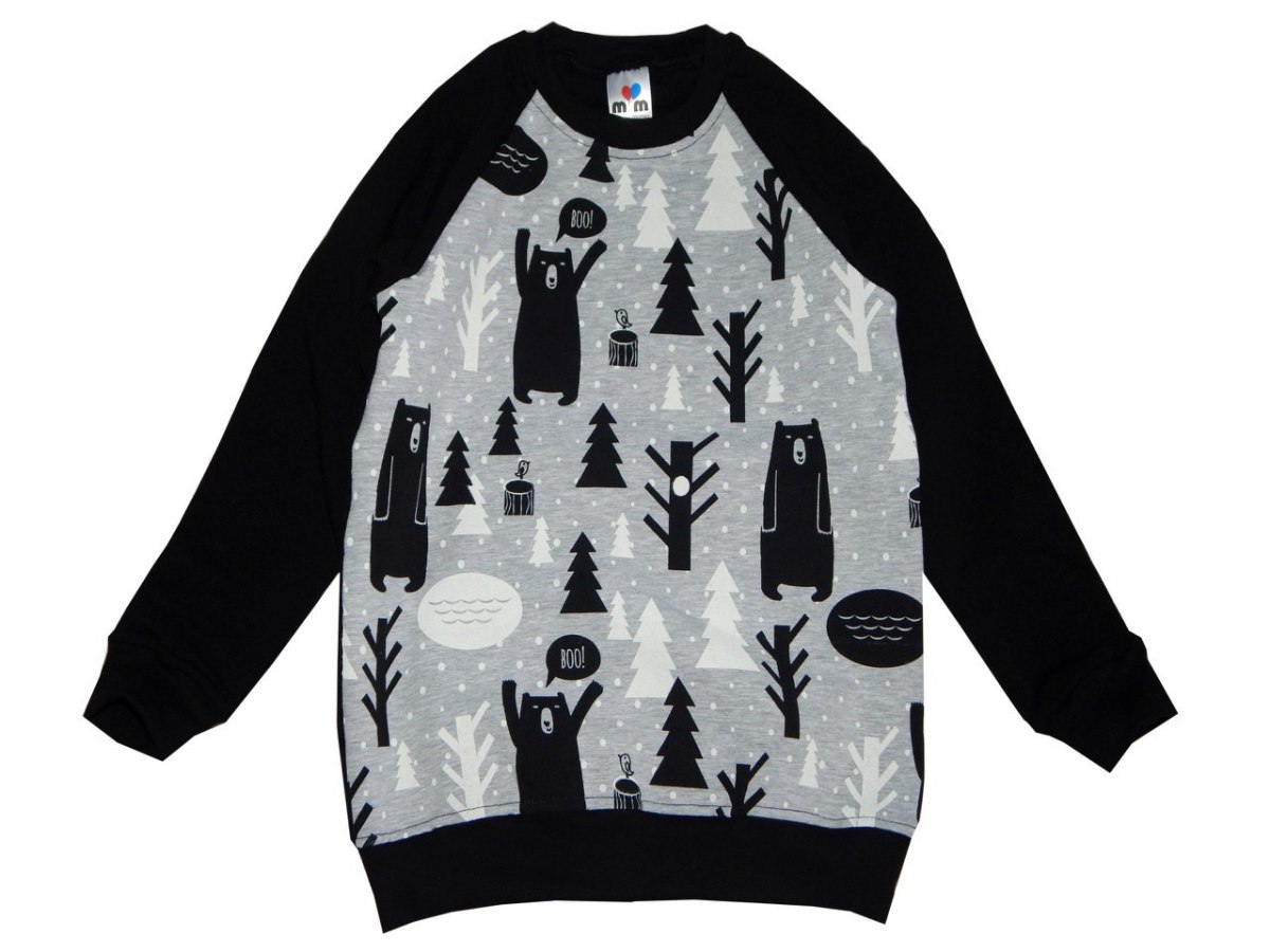 Bluza z nadrukiem MIŚKI BOO! Bluza z nadrukiem MIŚKI BOO!