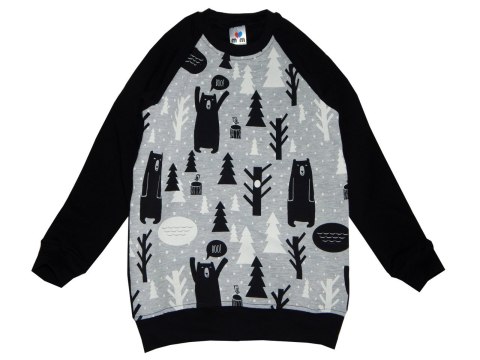 Bluza z nadrukiem MIŚKI BOO! Bluza z nadrukiem MIŚKI BOO!