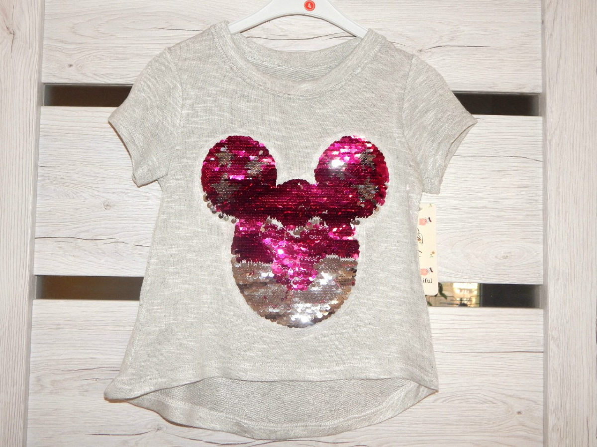 Bluzka z Magiczną Aplikacją 3D - MINNIE Bluzka z Magiczną Aplikacją 3D - MINNIE