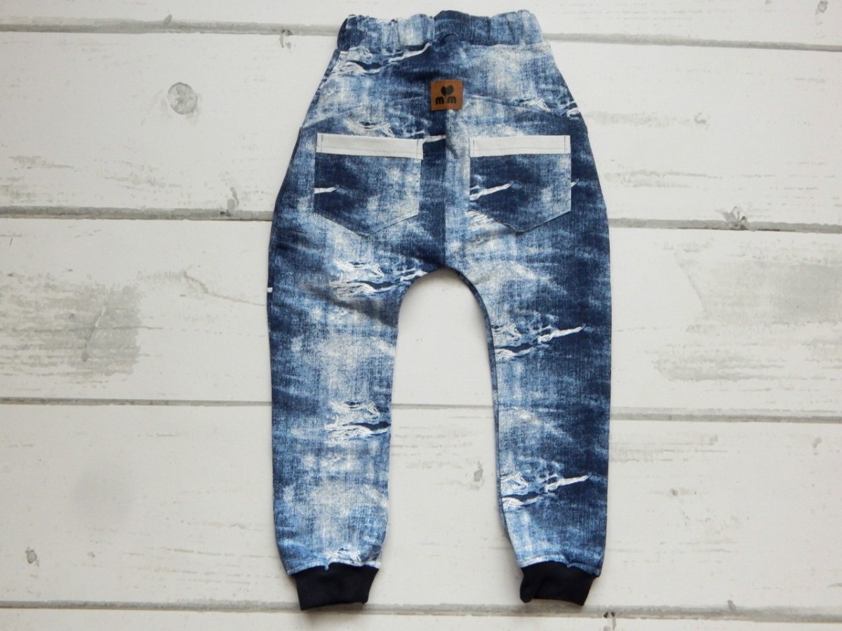 Dresowe spodnie BAGGY a'la jeans Dresowe spodnie BAGGY a'la jeans