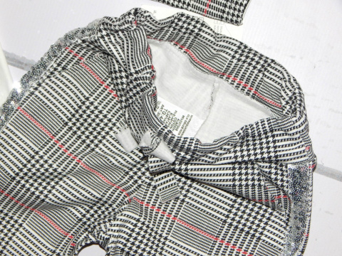 ITALIA - elegancki komplet: bluzka i spodnie z lampasem ITALIA - elegancki komplet: bluzka i spodnie z lampasem