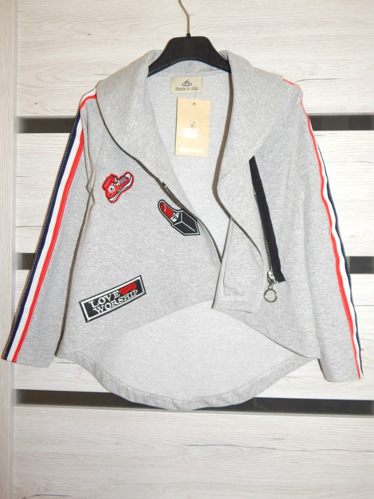 Italy Moda - 2cz. dres NASZYWKI i LAMPASY Italy Moda - 2cz. dres NASZYWKI i LAMPASY